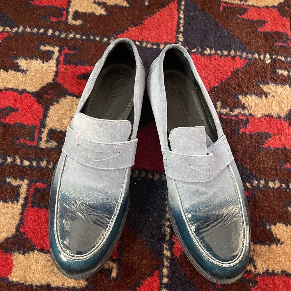 Jimmy Choo mens leather loafer